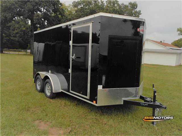 2018 7x14 Cargo Mate Enclosed Trailer – V-Nose